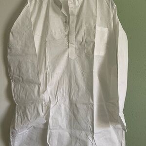Classic White Kurta - No Pants